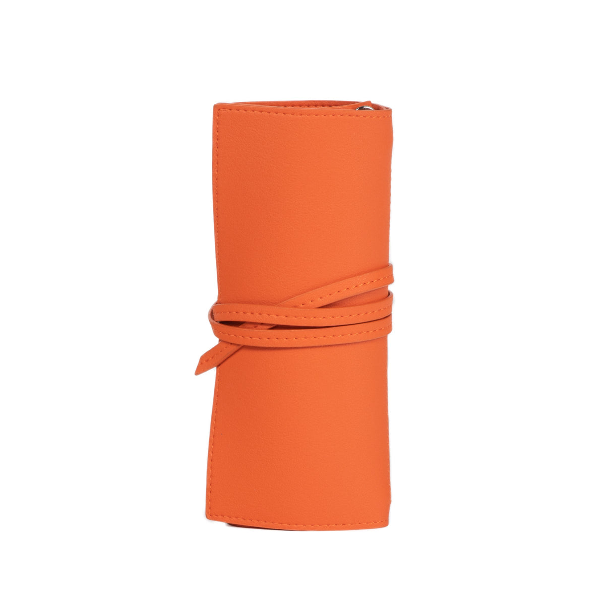 Abby Travel Jewelry Roll Orange