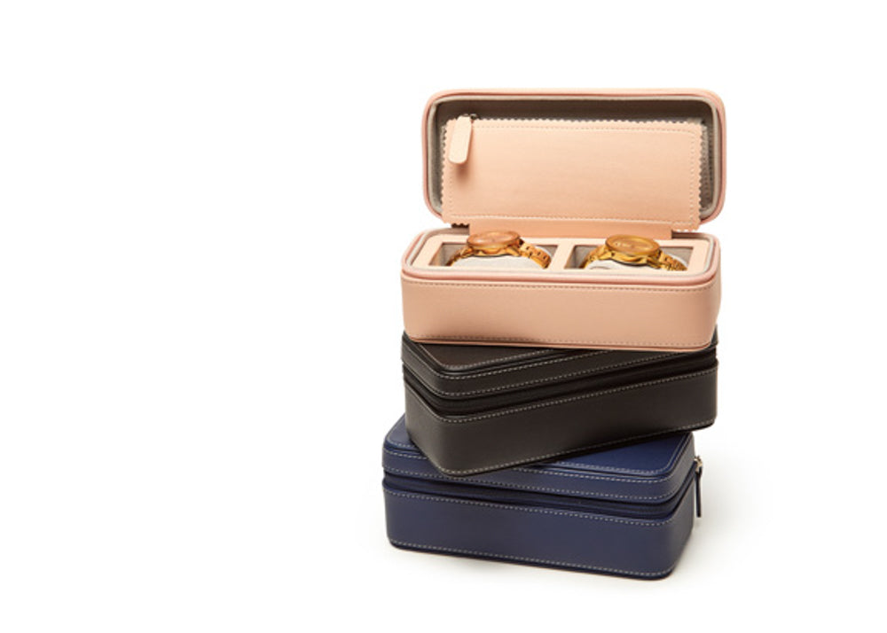 Riley Dual Watch Travel Case