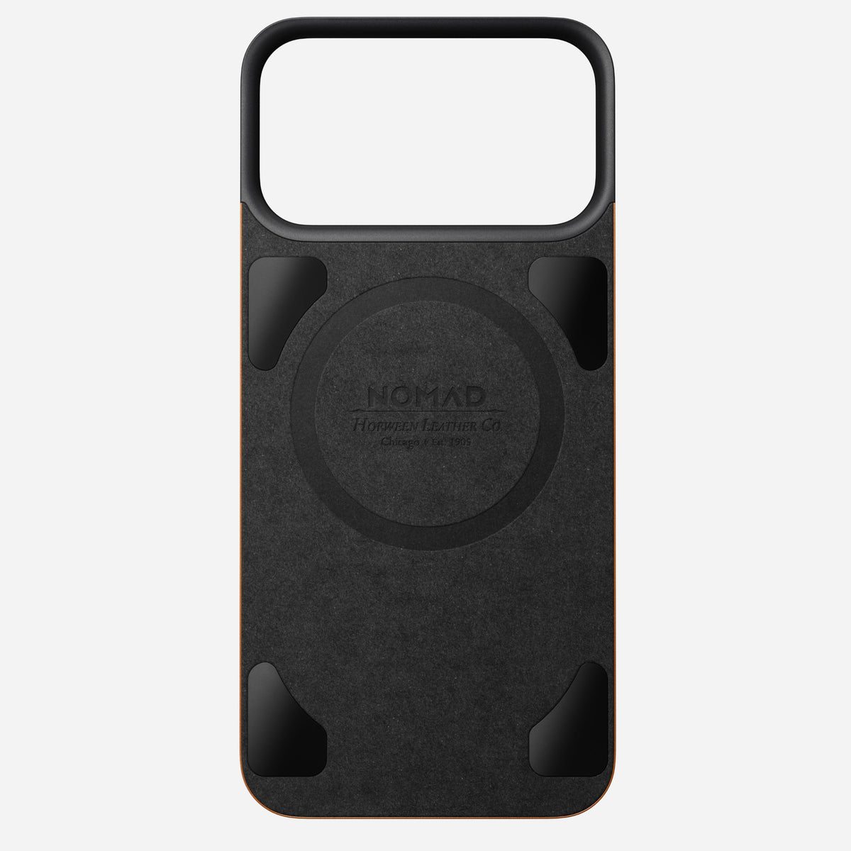 Magnetic Leather Back - iPhone 18 Pro Max | Saddle | Horween | MagSafe