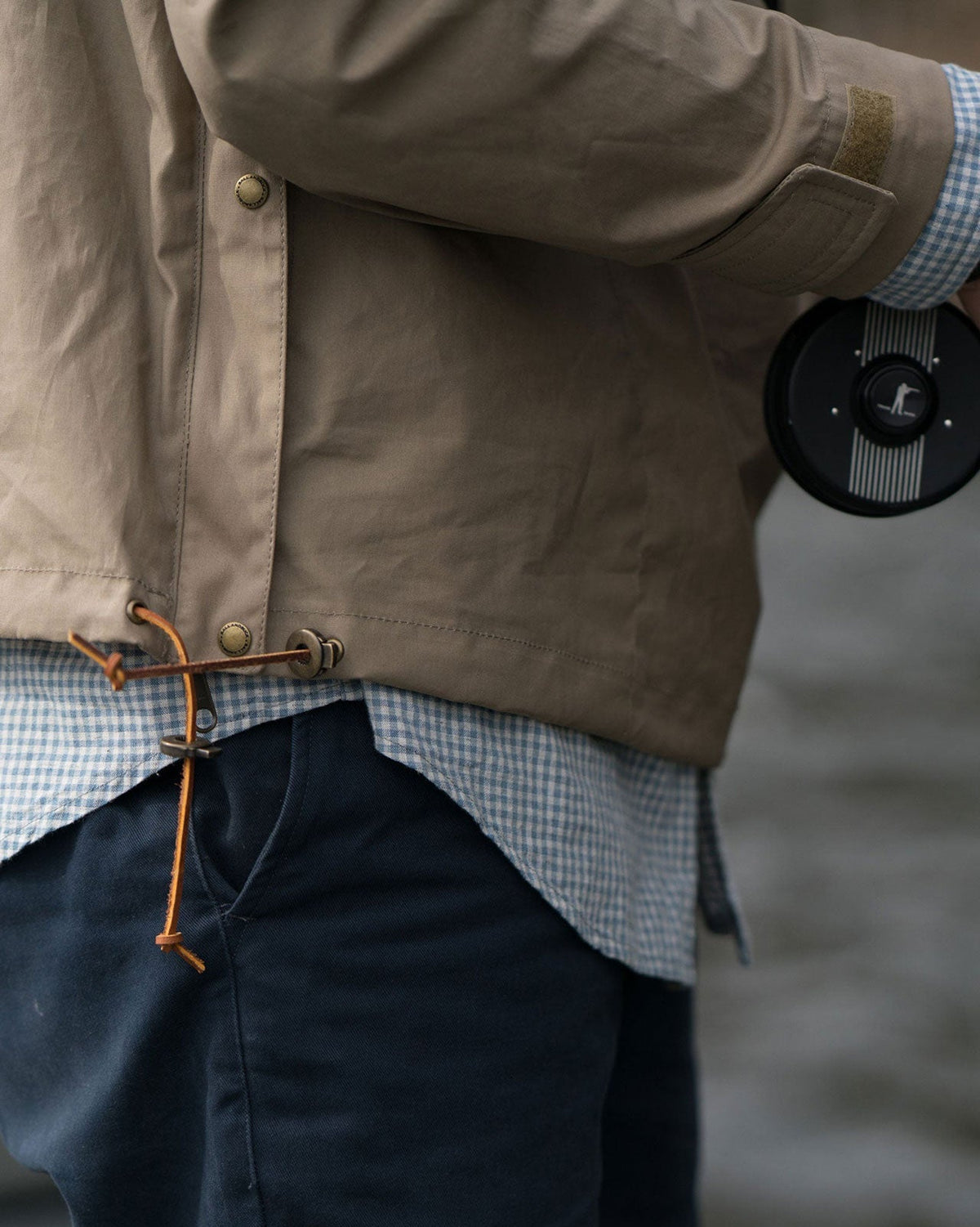 Ball and Buck Waxed Cotton Anorak