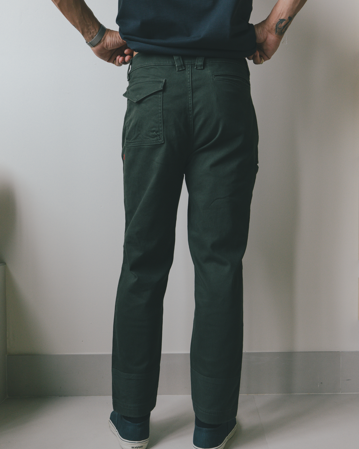 Shapers Pant in Steel Twill