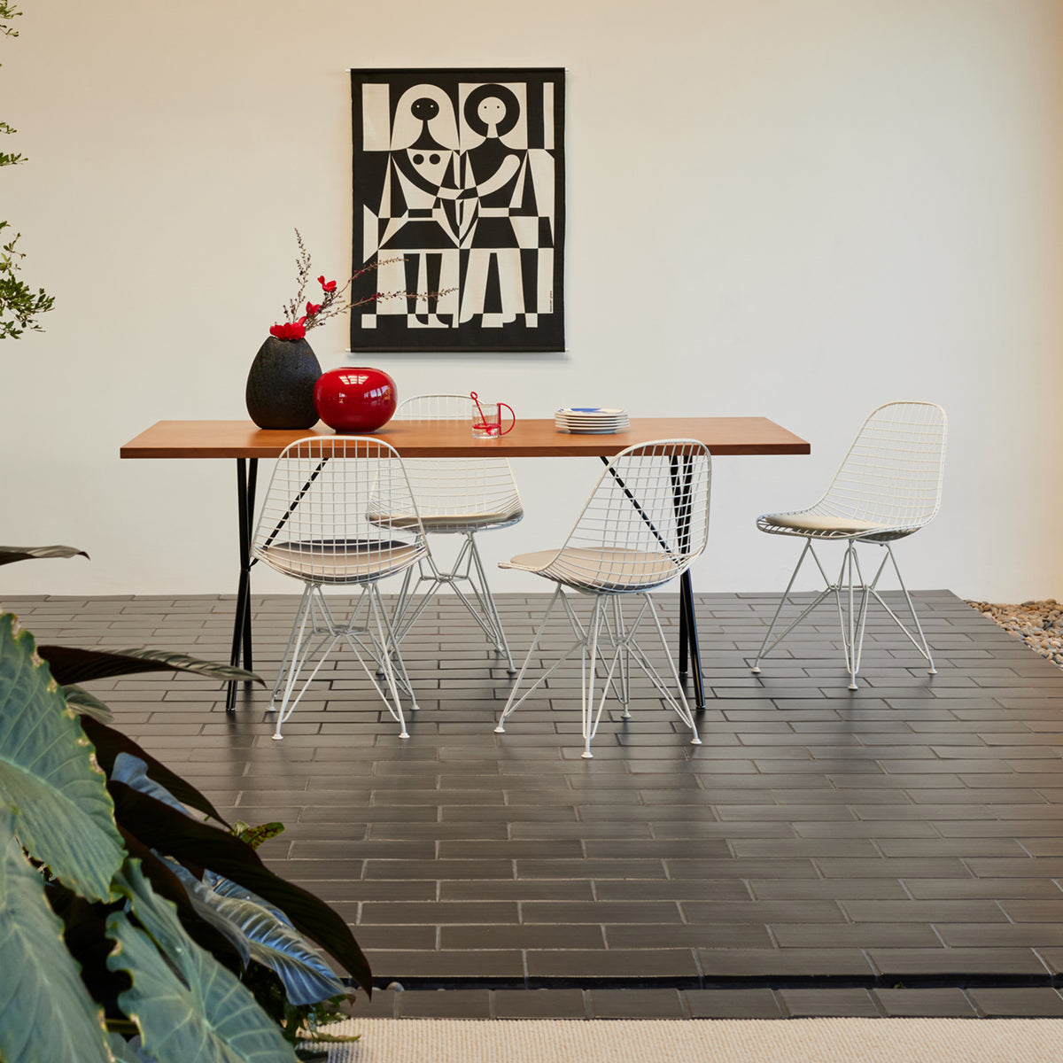 Eames Chrome Wire Chair