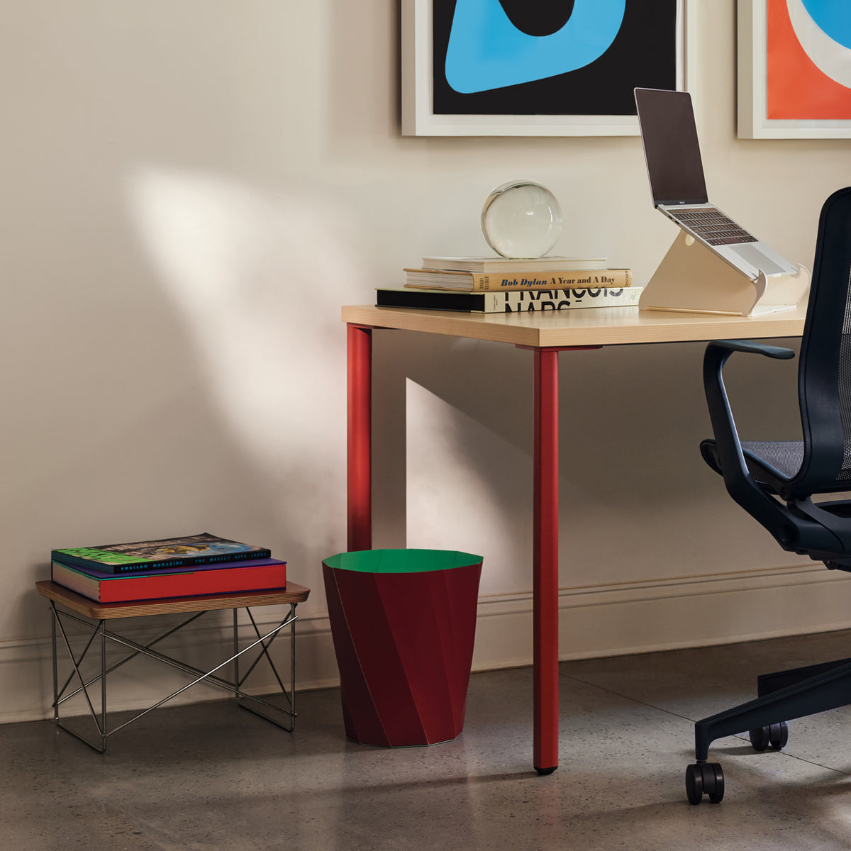 Eames Wire Base Low Table