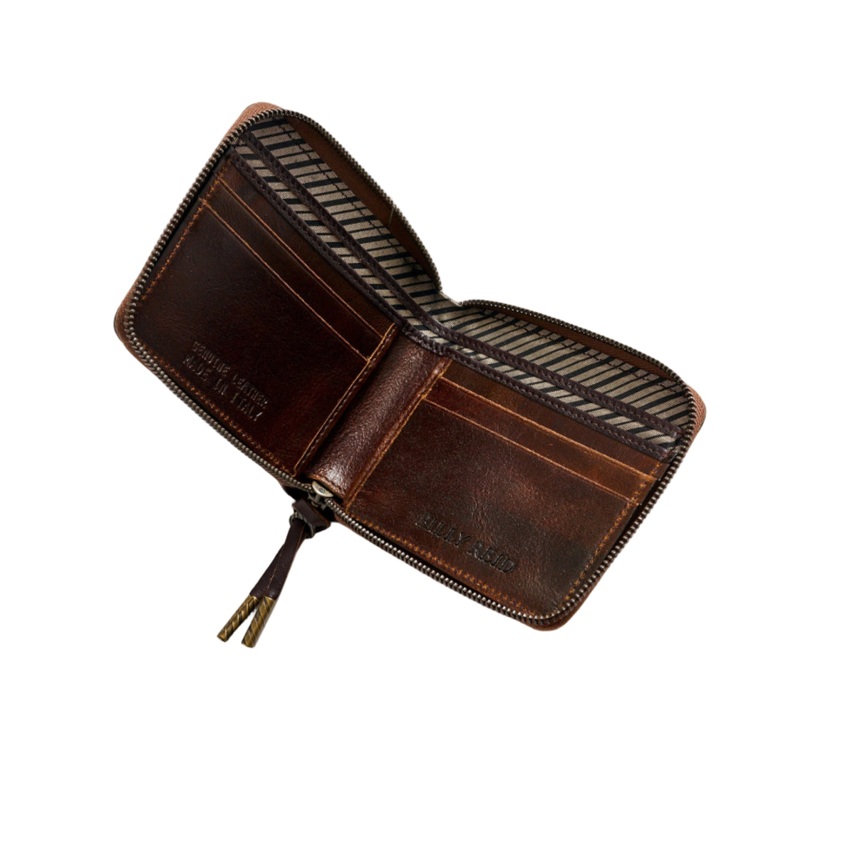 Billy Reid Leather Zip Wallet