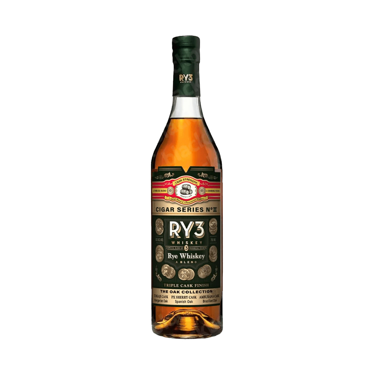 Ry3 Cigar Series No II The Oak Collection Rye Whiskey