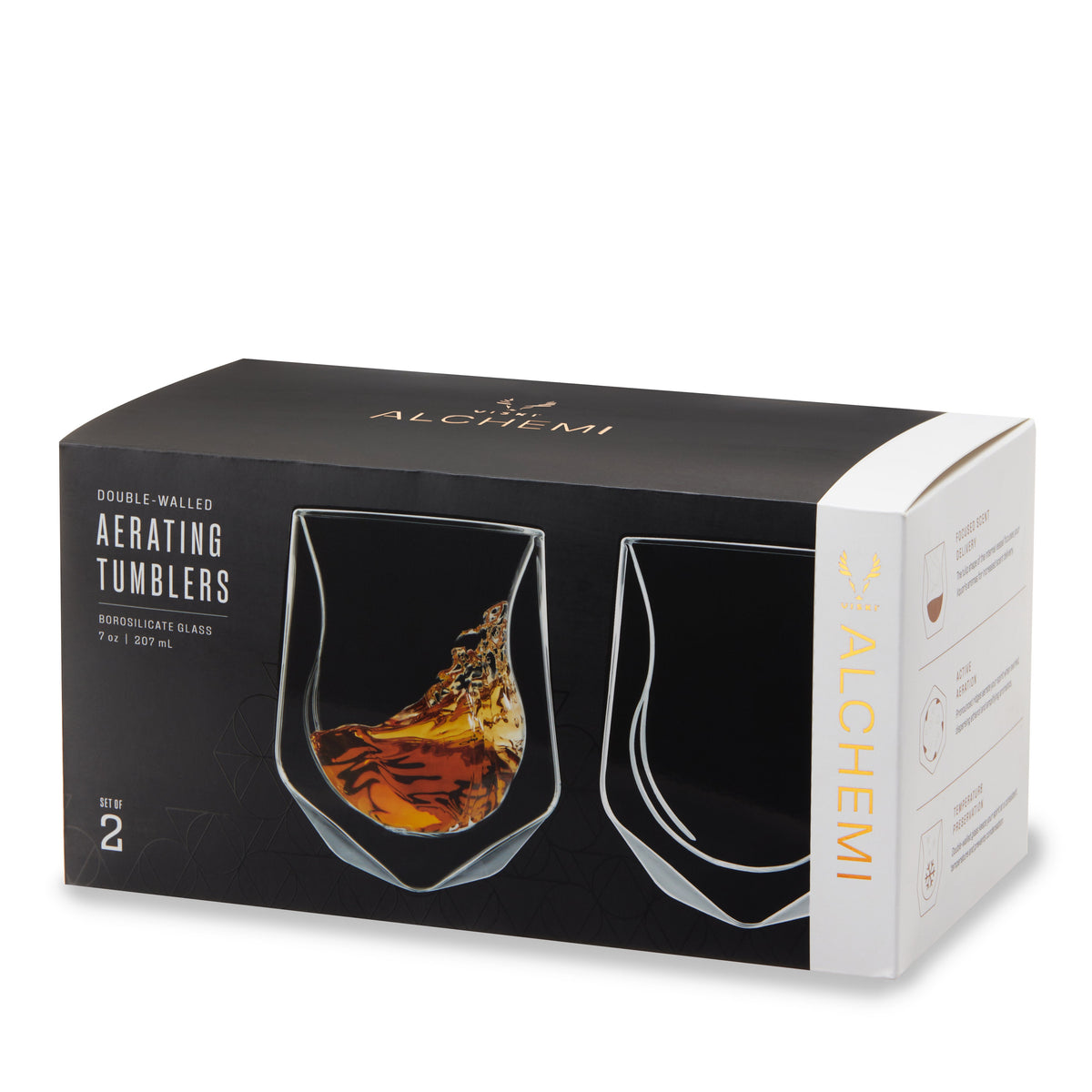 Alchemi Double-Walled Aerating Tumblers