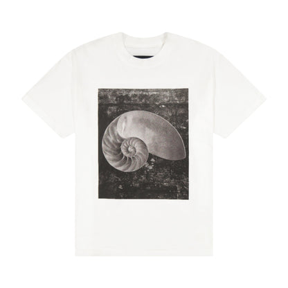 AARON LEVINE NAUTILUS TEE WHITE