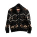 Iron & Resin Wincha Shawl Collar Sweater - Black