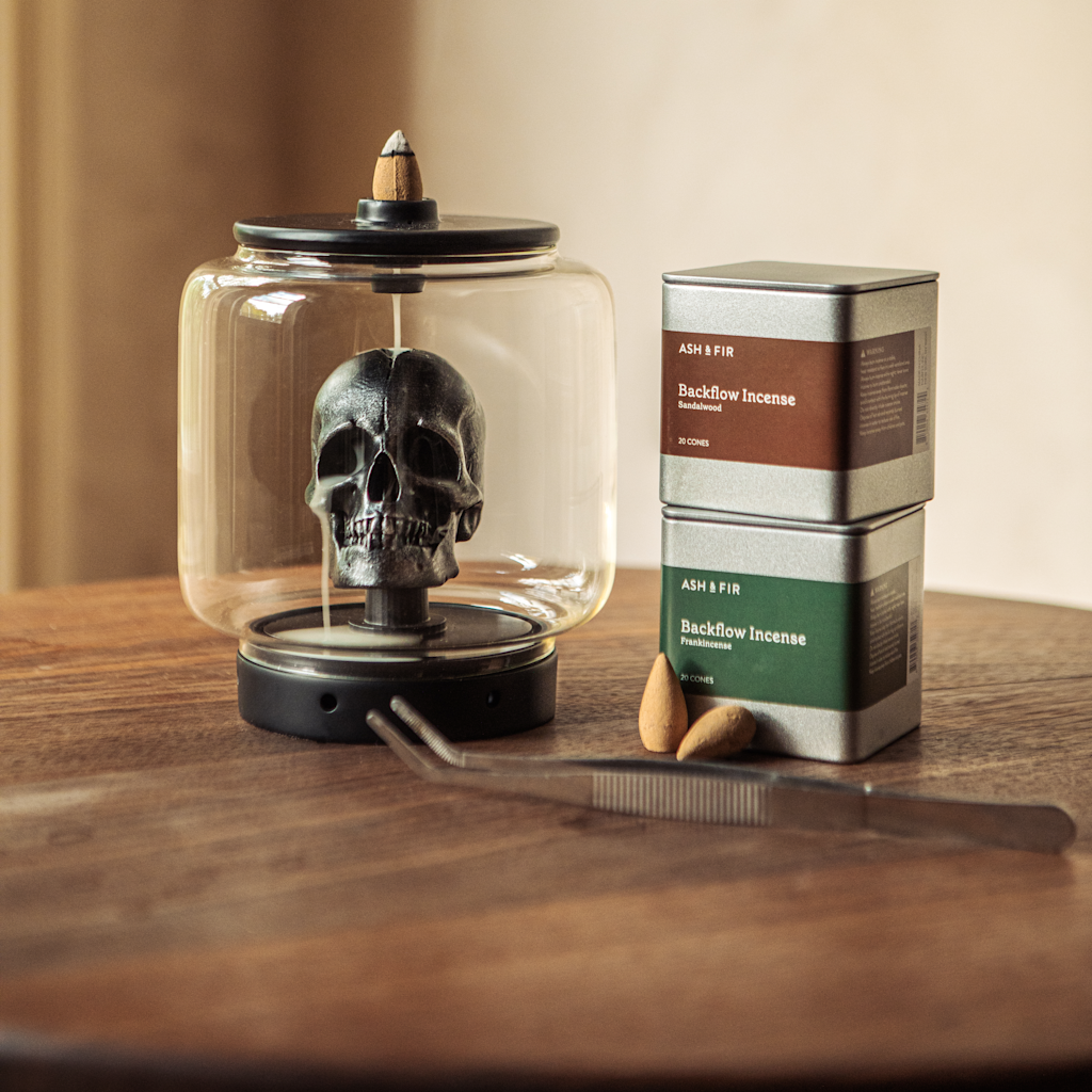 Backflow Incense Burner Bundle