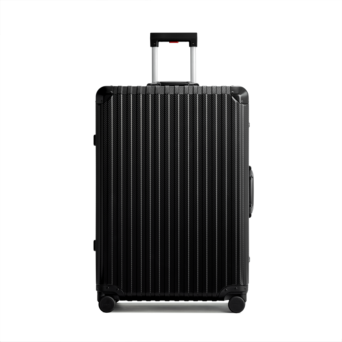 TREVA Aluminum Black Suitcase Large