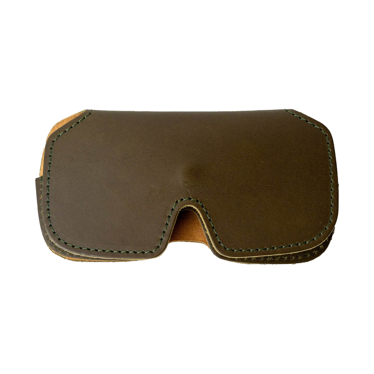 WP Standard Leather Sunglasses Case Olive