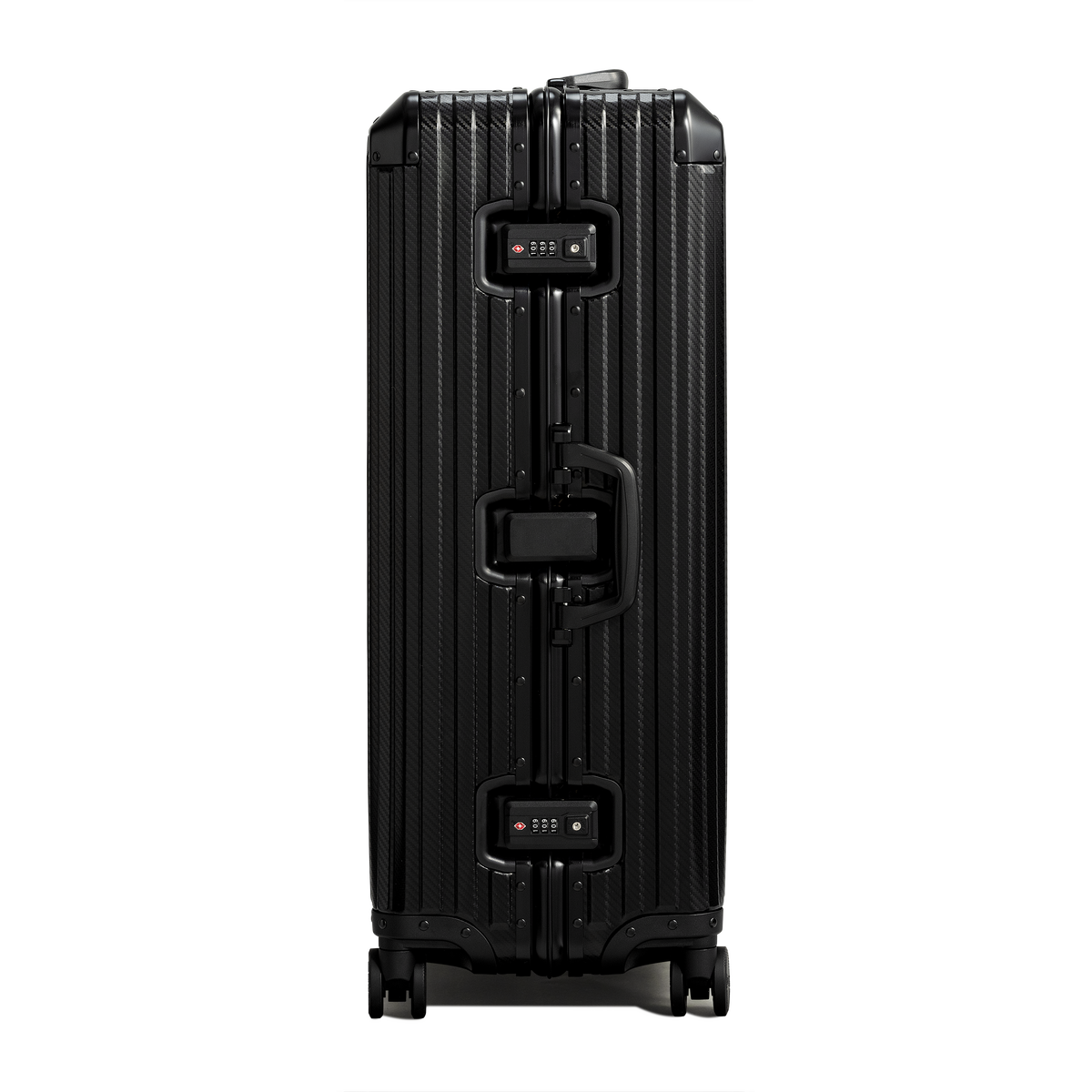 TREVA Aluminum Black Suitcase