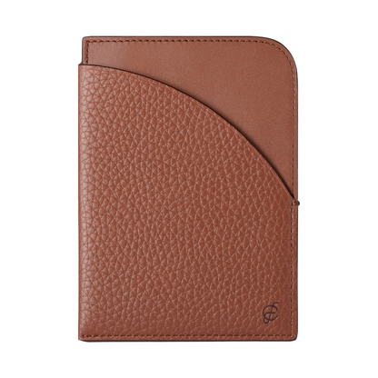 Carl Friedrik Clifton Passport Sleeve Chestnut