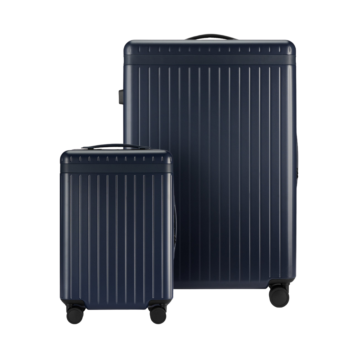 The Luggage Set Carry-on Large-Check-in Navy Navy