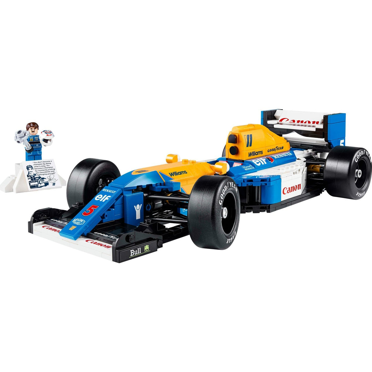 LEGO Icons: Williams Racing FW14B & Nigel Mansell