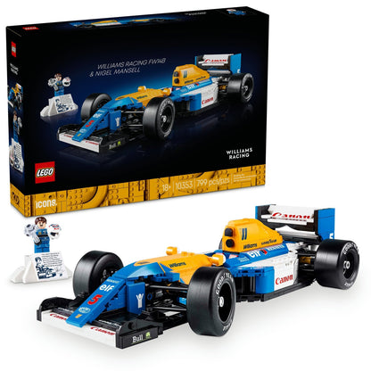 LEGO Icons: Williams Racing FW14B & Nigel Mansell