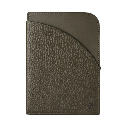 Carl Friedrik Clifton Passport Sleeve Dark Olive