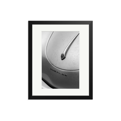 1958 Porsche 356 Speedster Framed Print Black Medium