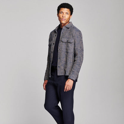 Billy Reid Herringbone CPO Overshirt