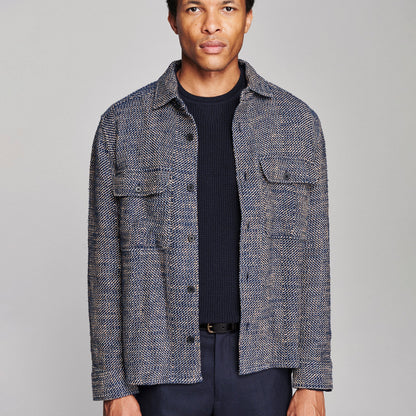 Billy Reid Herringbone CPO Overshirt