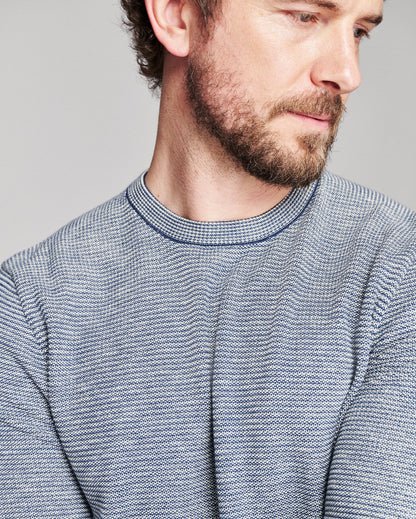 Billy Reid Tuck Stripe Crew