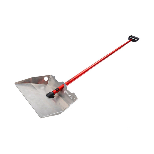 DMOS The Alpha Shovel Red Handle with Black Logo