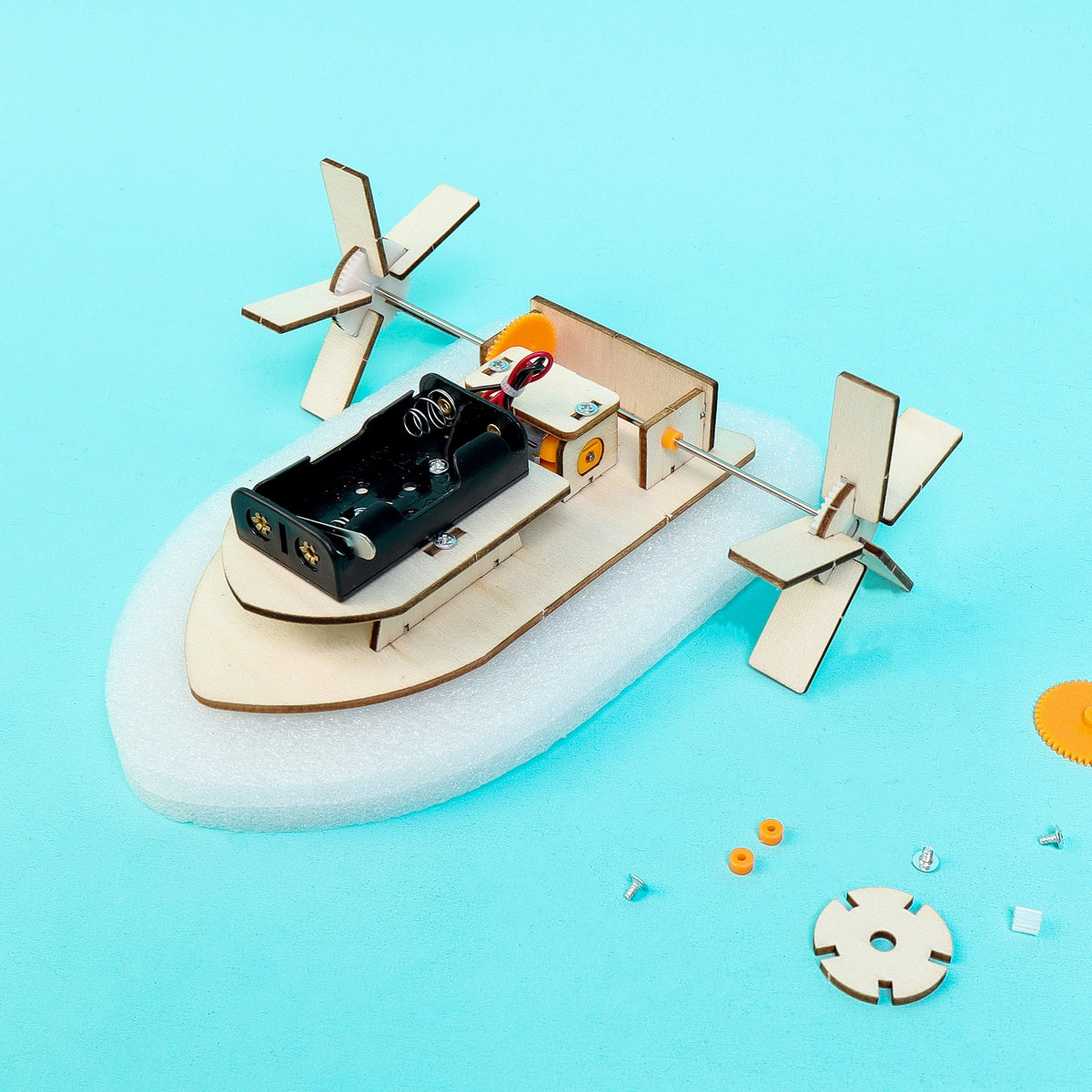 Paddlewheel Boat DIY Kit