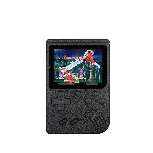 Retro Handheld Gaming Console Black