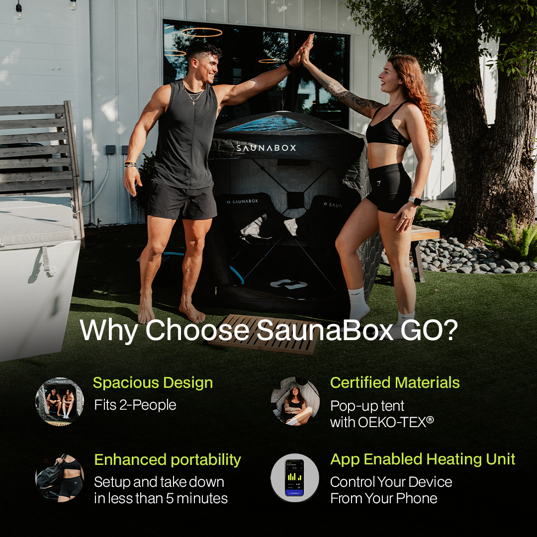 SaunaBox GO Portable Steamroom