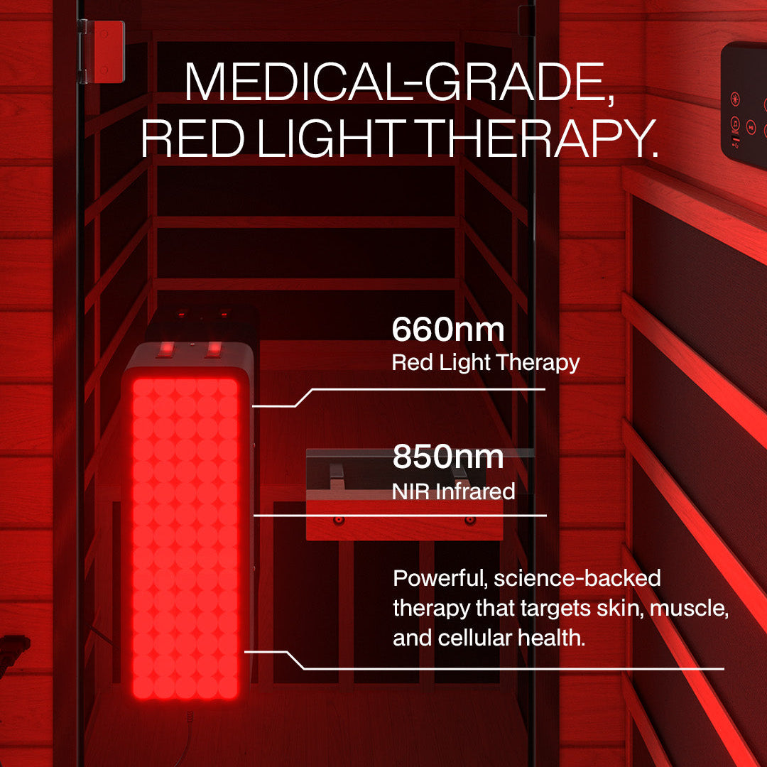 SaunaBox Solara Full Spectrum Infrared Sauna