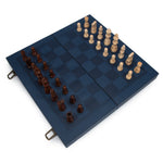 Camden Travel Chess Set - Navy