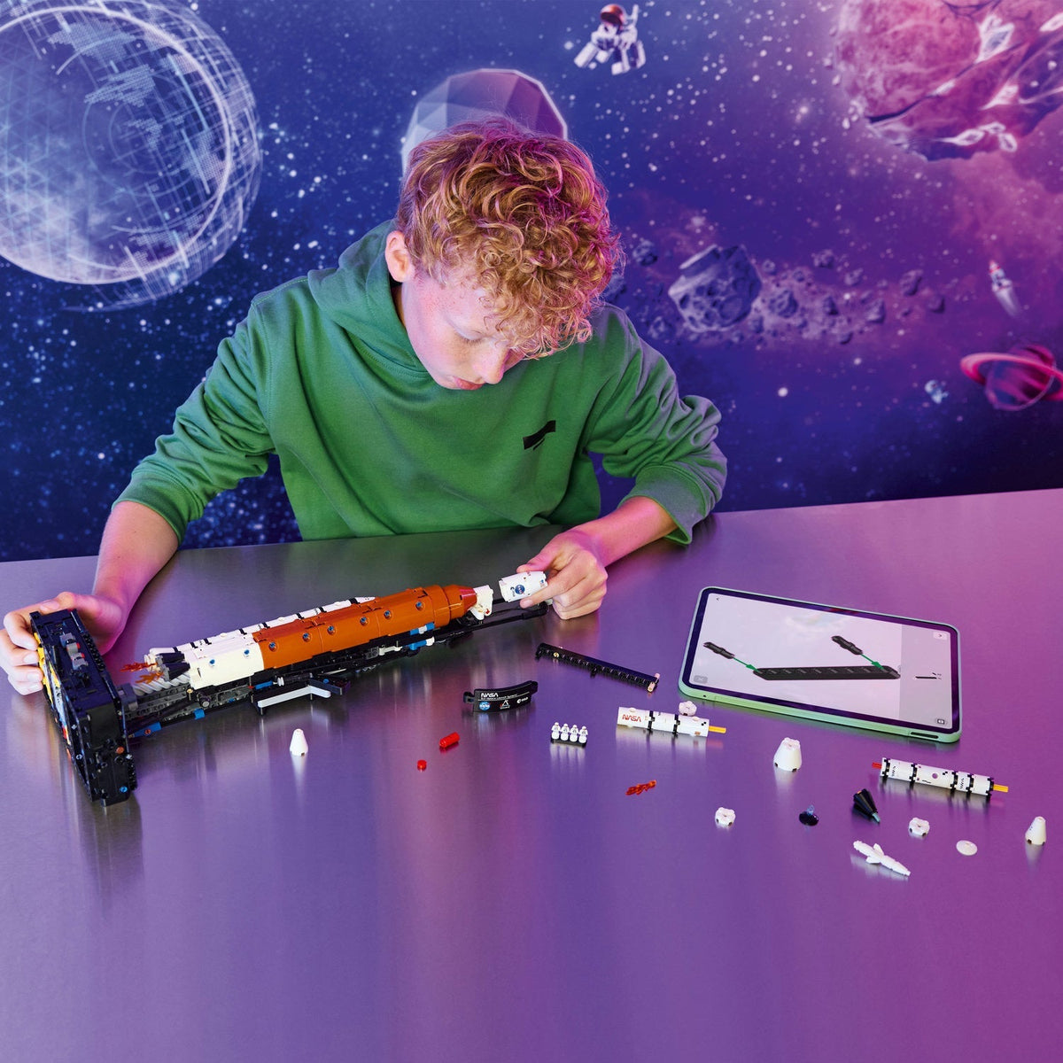 LEGO NASA Artemis Moon Rocket