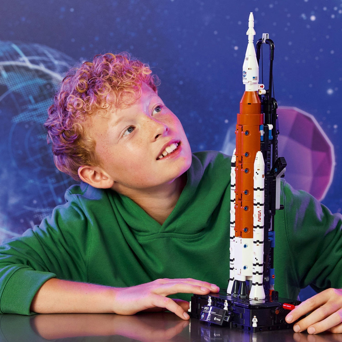 LEGO NASA Artemis Moon Rocket