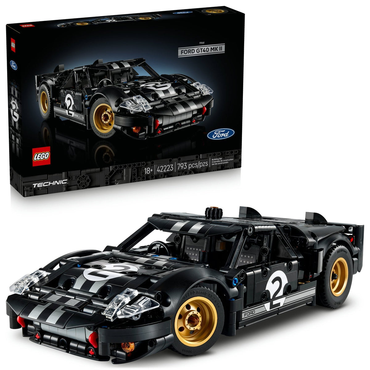 LEGO 1966 Ford GT40 MKII Race Car