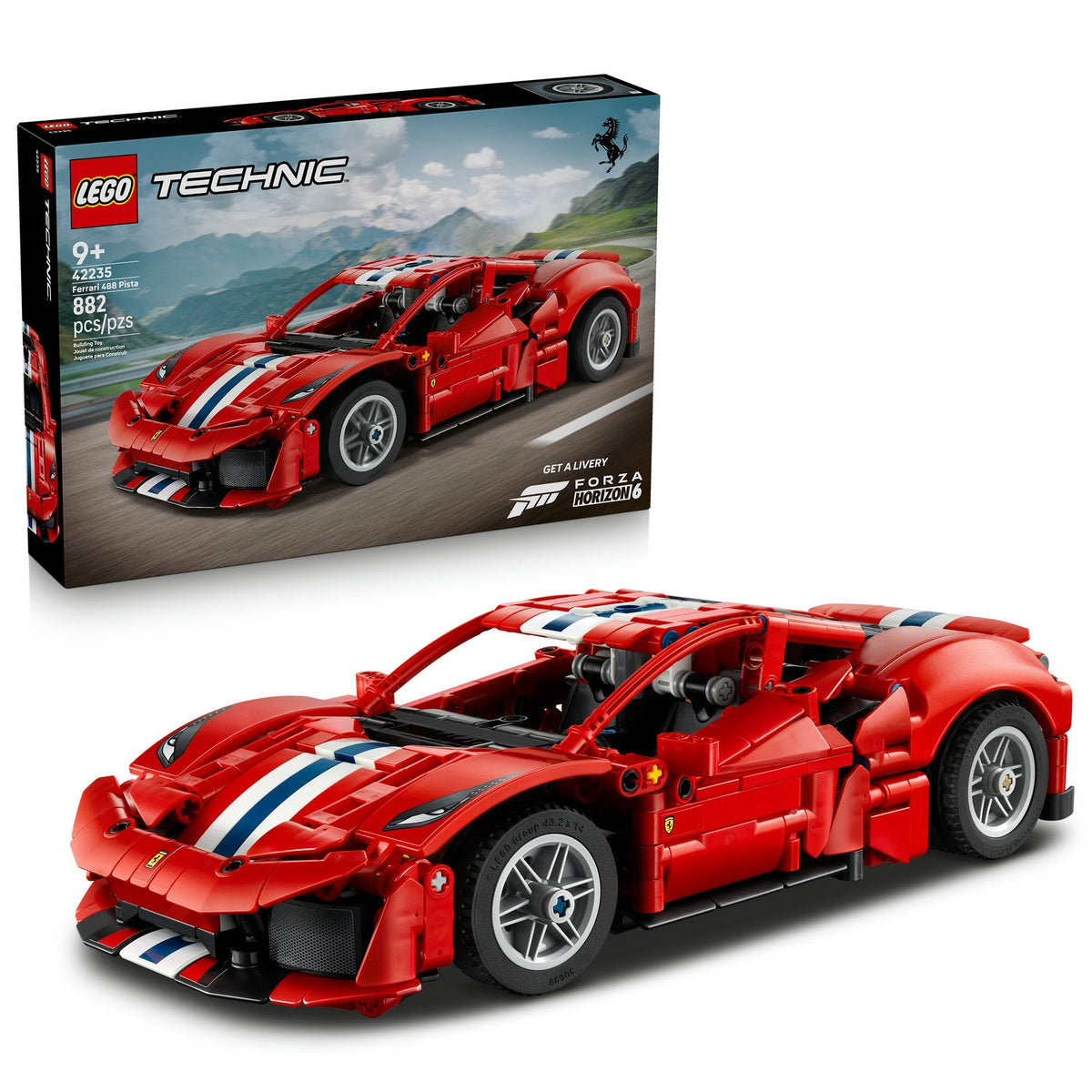 LEGO® Technic: Ferrari 488 Pista Car