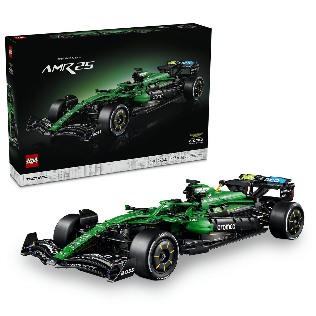 LEGO® Technic: Aston Martin Aramco AMR25 F1® Car