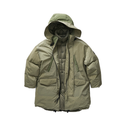 Holden Long Down Puffer Jacket STONE GREEN