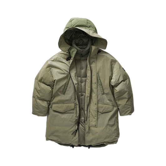 Holden Long Down Puffer Jacket STONE GREEN