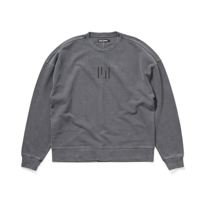 Holden Oversized French Terry Crew BLACK