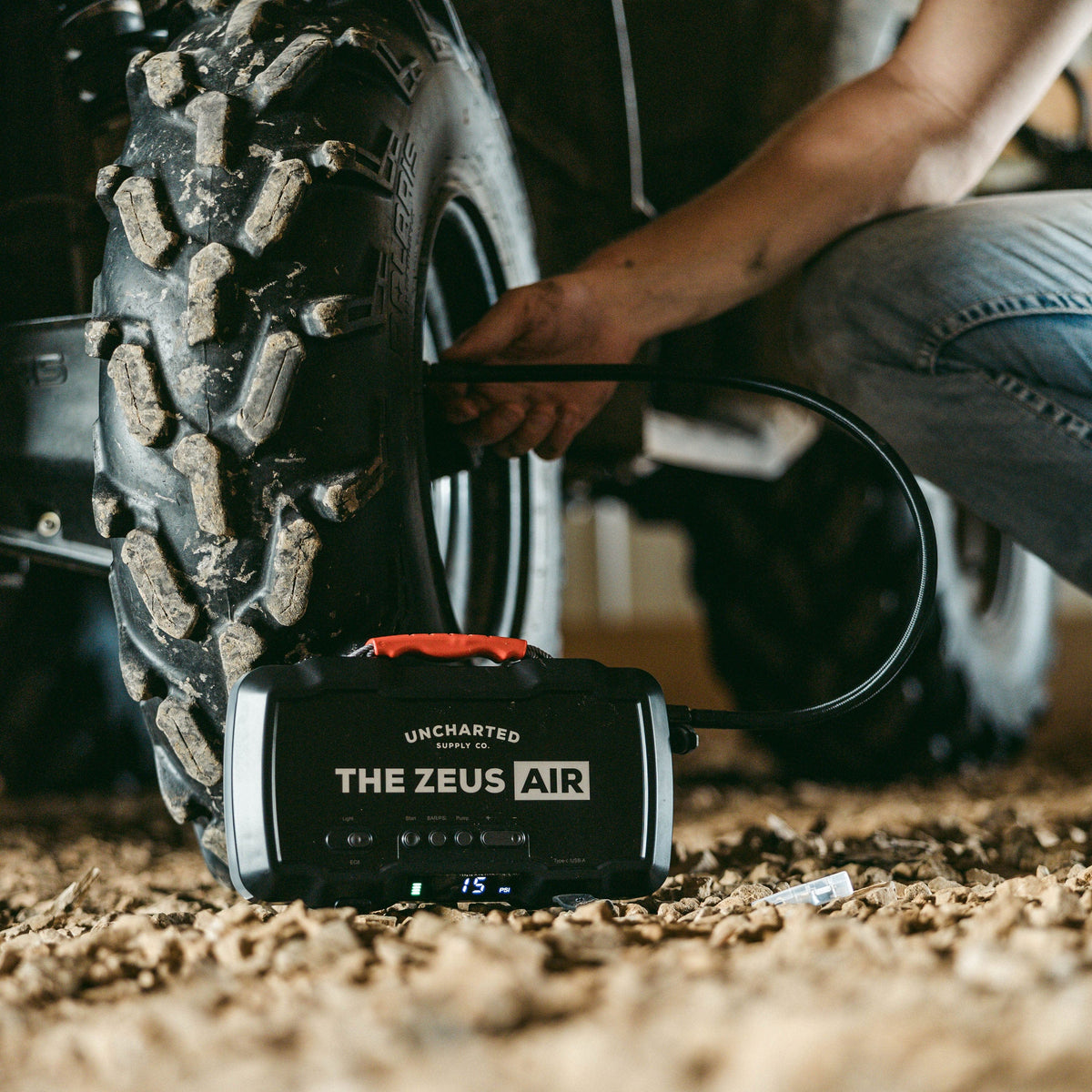 Uncharted Supply Zeus Air Jump Starter & Inflator