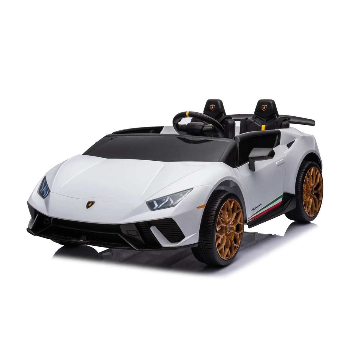 Lamborghini Huracán Kids' Ride-On White