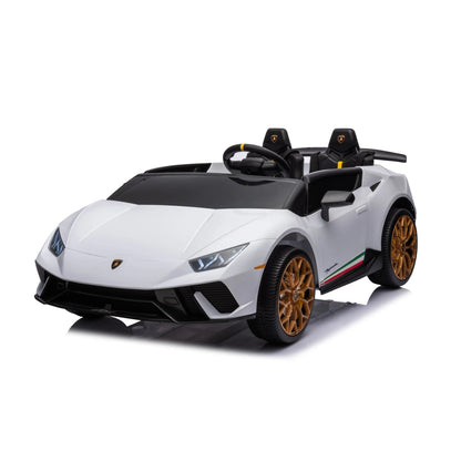 Lamborghini Huracán Kids' Ride-On White