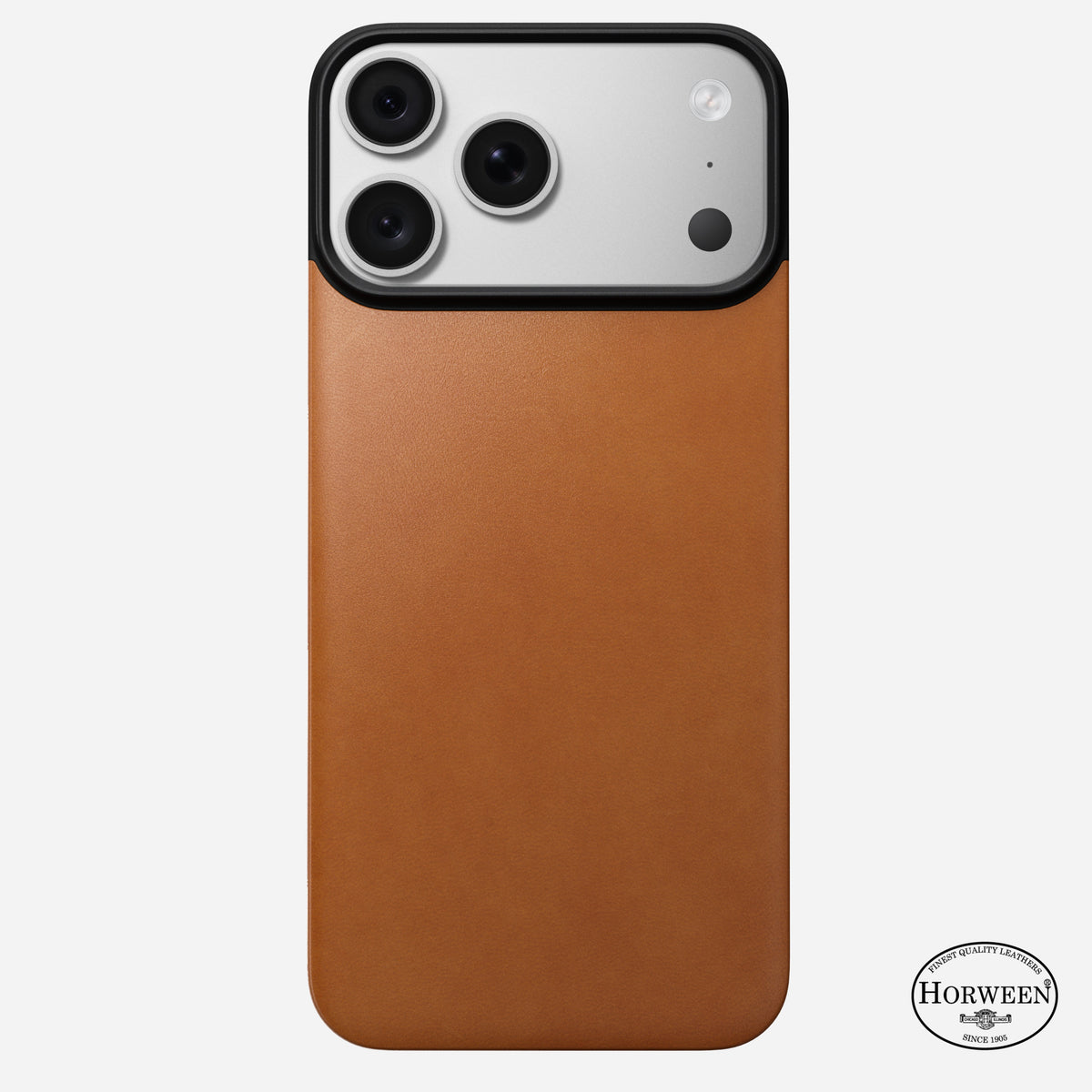 Magnetic Leather Back - iPhone 18 Pro Max | Saddle | Horween | MagSafe