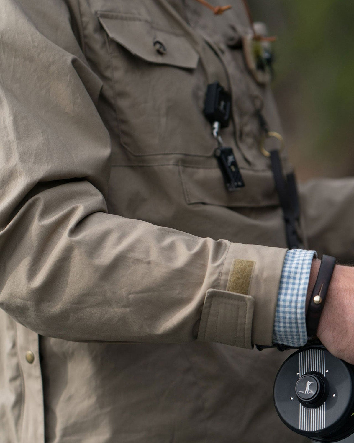 Ball and Buck Waxed Cotton Anorak