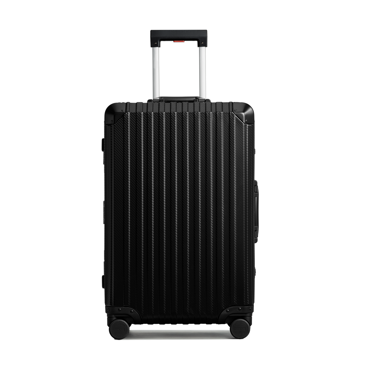 TREVA Aluminum Black Suitcase Medium