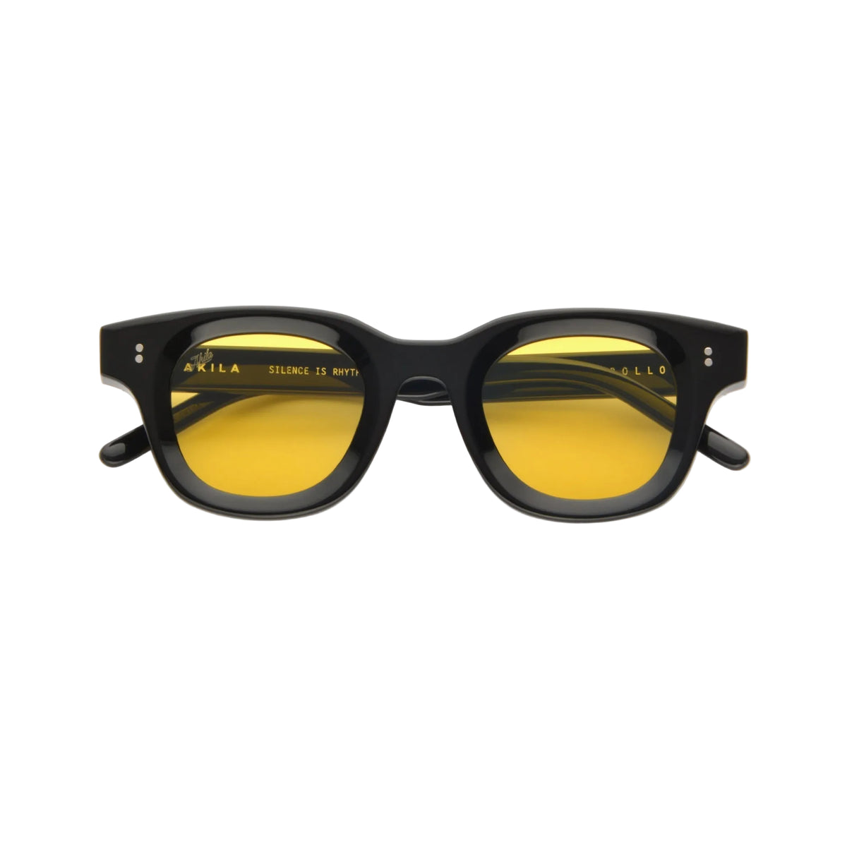 Akila Apollo 140mm Sunglasses Black Yellow