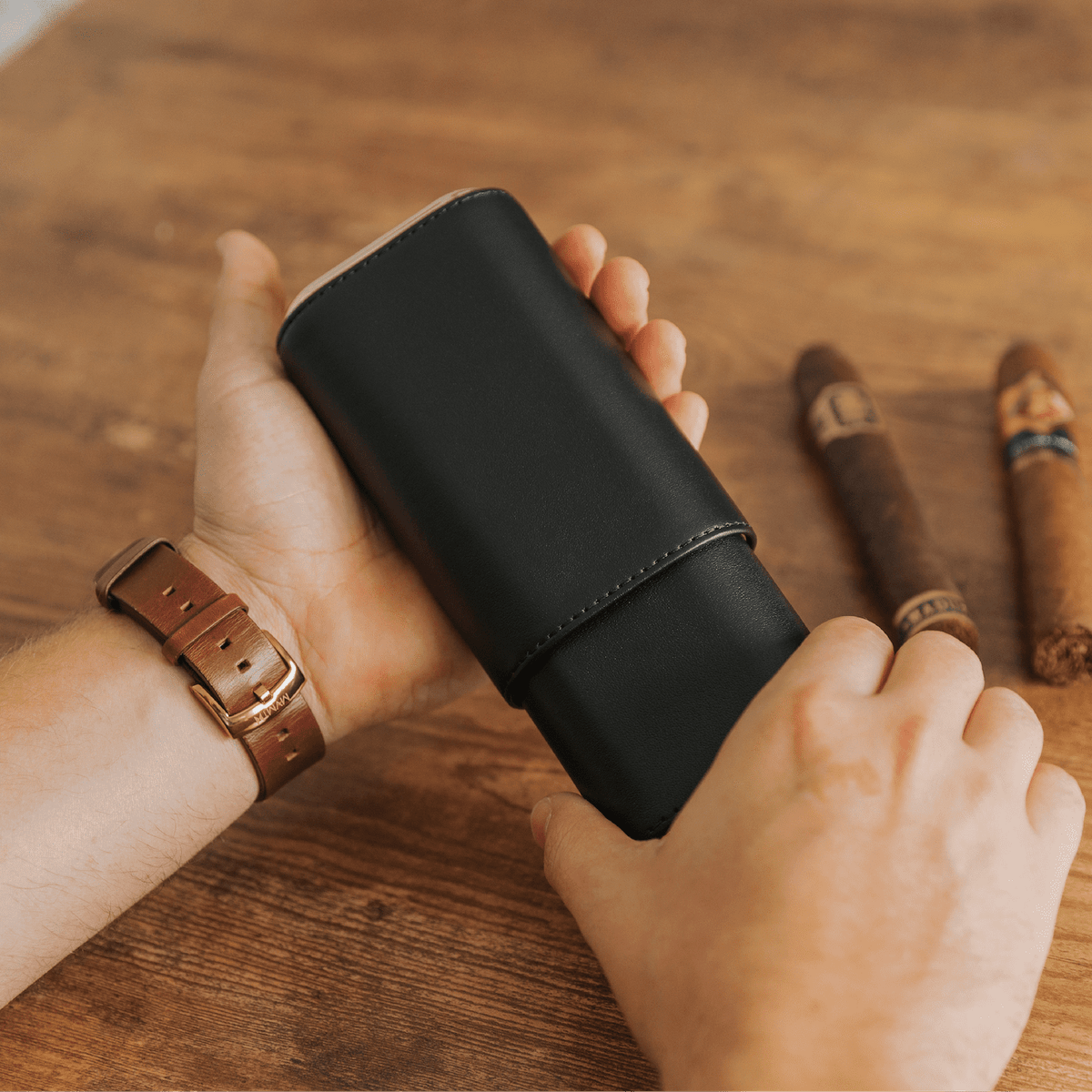 3 Cigar Travel Case