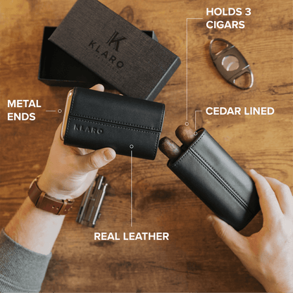 3 Cigar Travel Case
