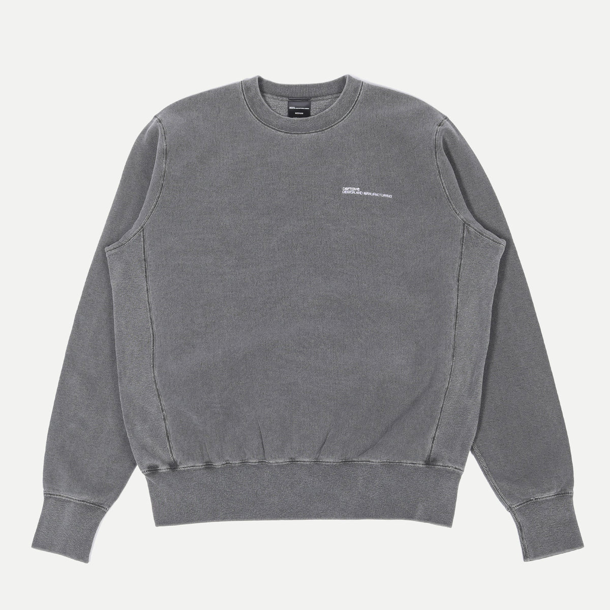 DSPTCH Heavyweight Shop Crewneck Washed Grey