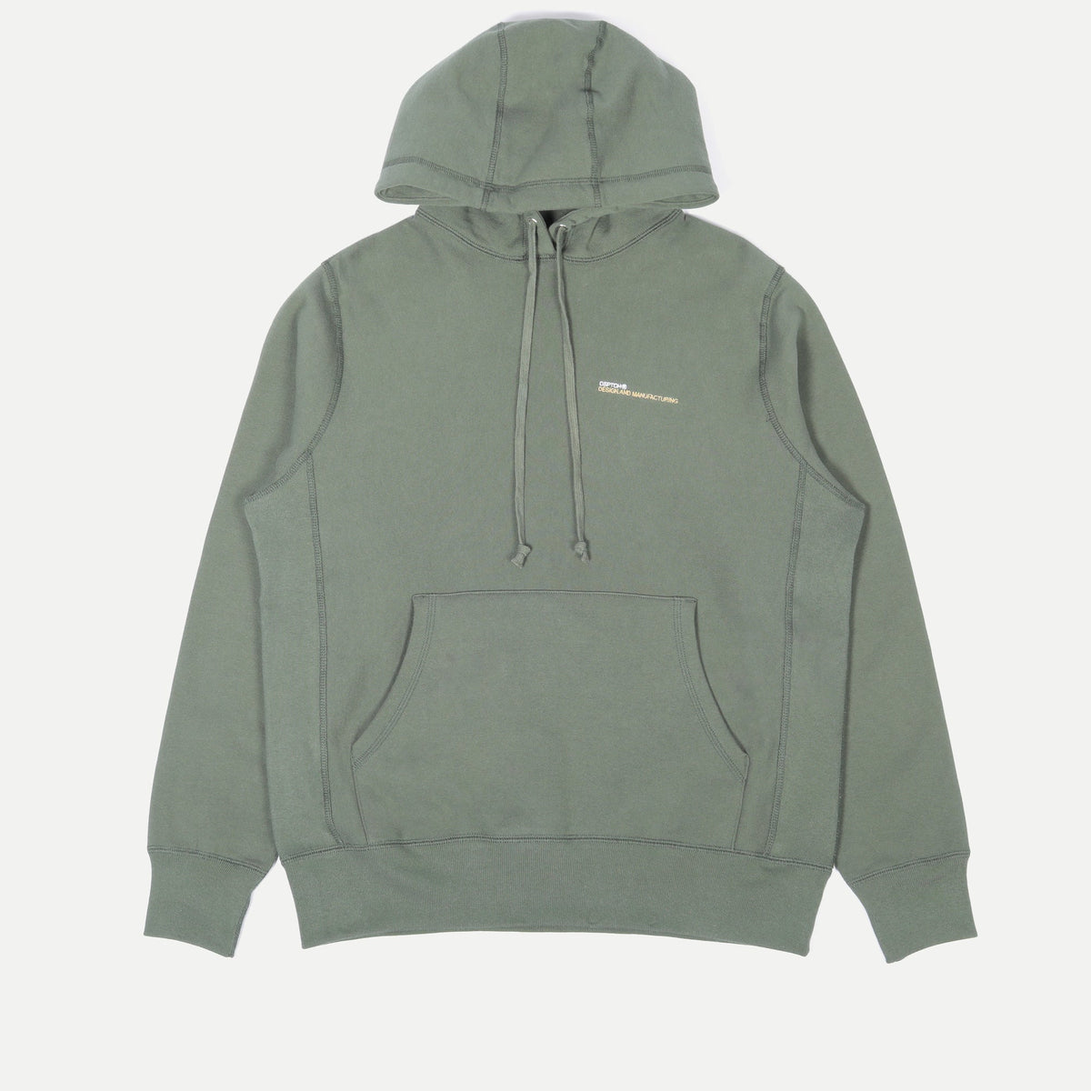 DSPTCH Shop Pullover Hoodie Olive Small